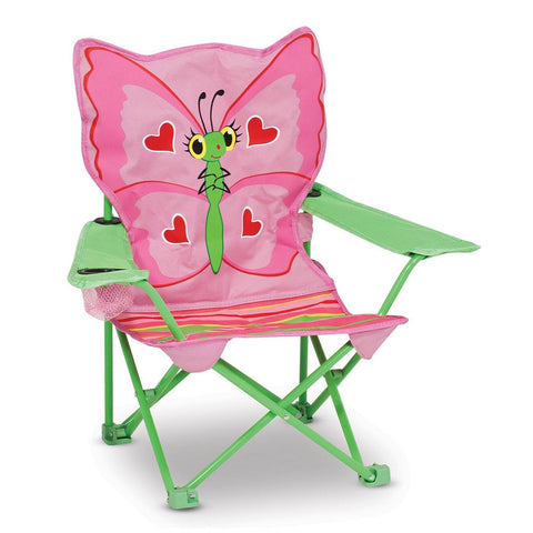 Butterfly Bella Children's Outdoor Folding Chair