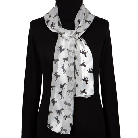 Horses In Action All-Over Women's Scarf