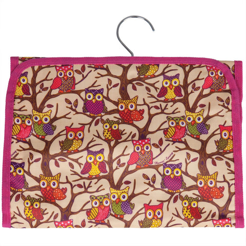 Owls In a Tree All-Over Cosmetic Bag