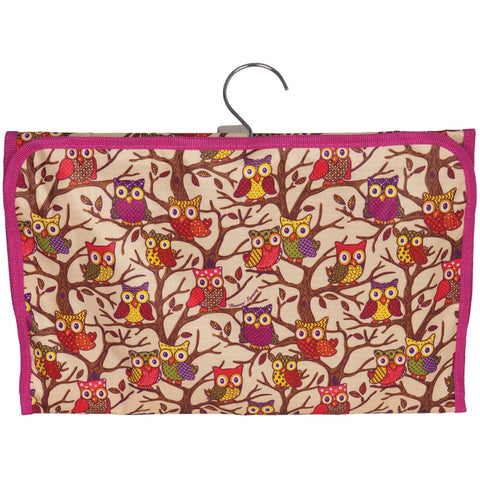 Owls In a Tree All-Over Jewelry Bag