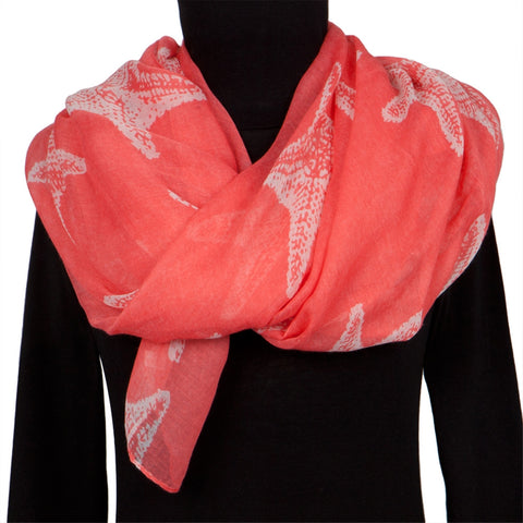 Starfish Large Body All-Over Women's Scarf