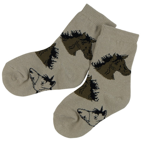 Horse Heads Juvy Socks