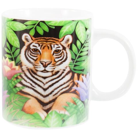 Tiger In Jungle Coffee Mug