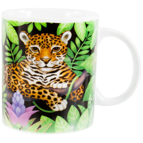 Leopard In Jungle Coffee Mug