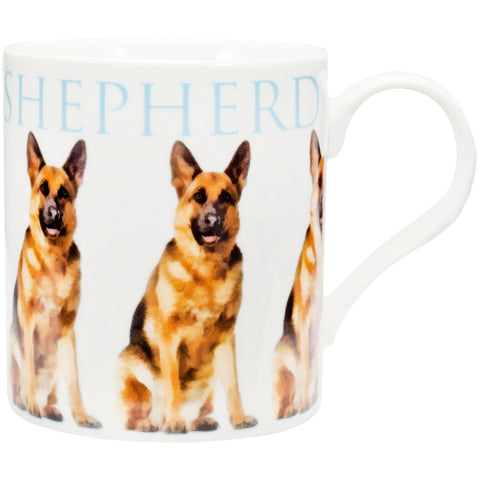 German Shepherd Repeat Body Coffee Mug