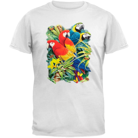 Solar Trans - Majestic Macaws White T-Shirt