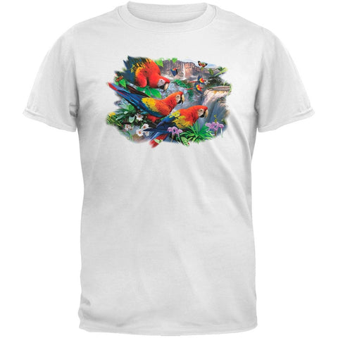 Solar Trans - Parrot's Waterfall White T-Shirt