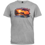 Tropic Sun Dolphins Sand T-Shirt