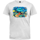 Dolphins 3D Light Blue T-Shirt