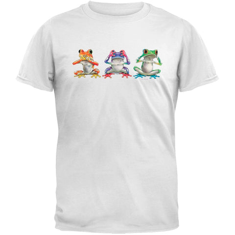 Solar Trans - No Evil Frogs White T-Shirt