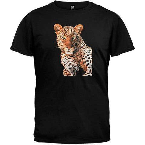 3DT - Leopard Black T-Shirt
