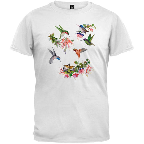 Hummingbirds of North America White T-Shirt