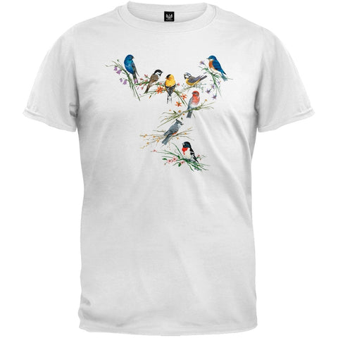 Birds of a Feather White T-Shirt