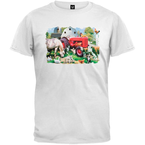 Meadow Farm White T-Shirt