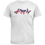 Flag Butterflies Navy T-Shirt