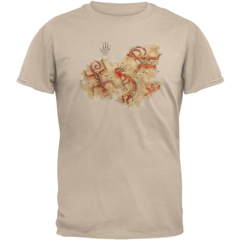 Animals Rock Art Sand T-Shirt