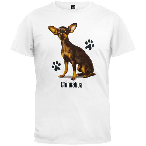 Chihuahua Profile White T-Shirt
