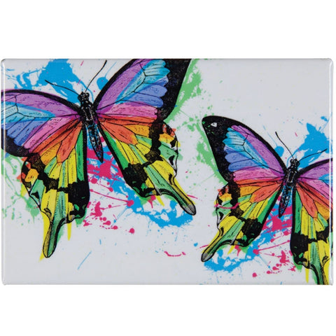 Butterfly Sun Powered Spash Refrigerator Magnet