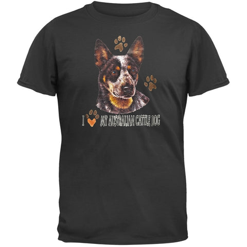 I Paw My Australian Cattle Dog Black T-Shirt