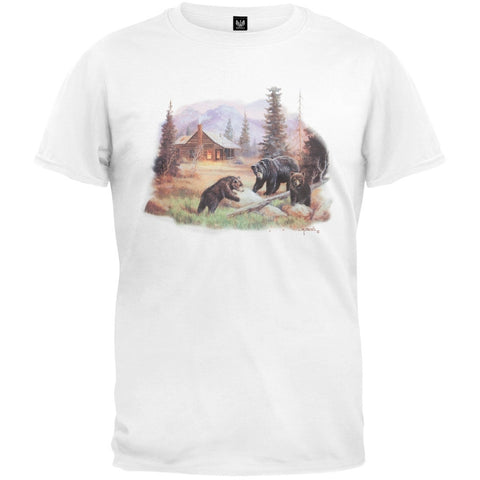 Lodge Bear Family T-Shirt