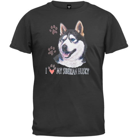 I Paw My Siberian Husky T-Shirt