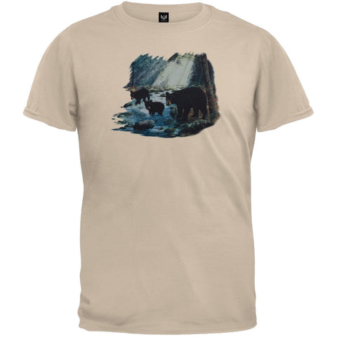 Bear Feet In The Creek Youth T-Shirt