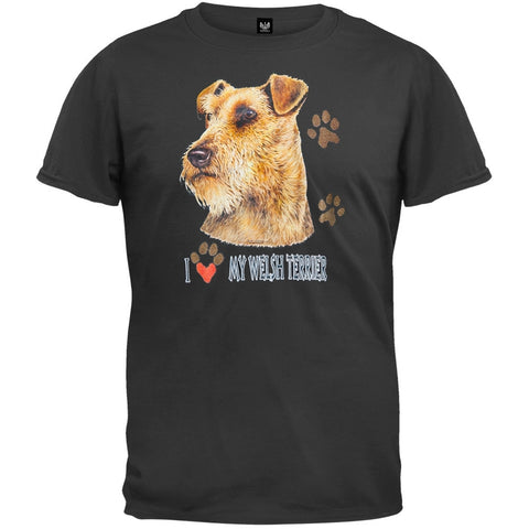 I Paw My Welsh Terrier T-Shirt