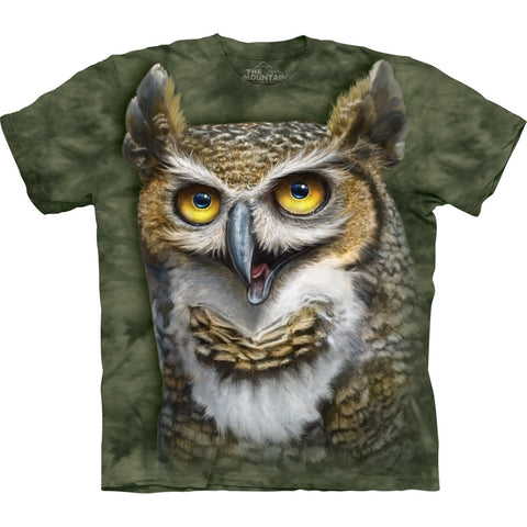 Wise Owl Adult Tie-Dye T-Shirt