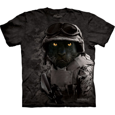 Black Panther Combat Diablo T-Shirt
