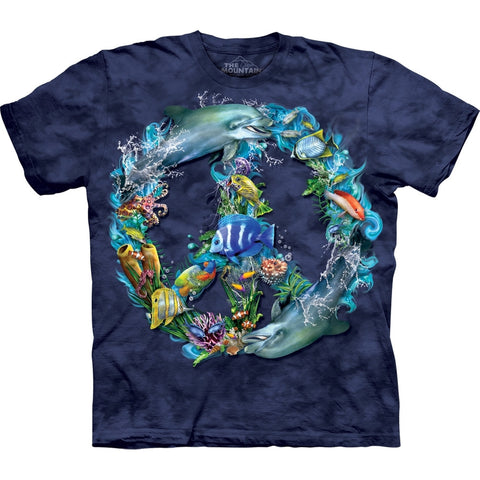 Sealife Peace Sign T-Shirt