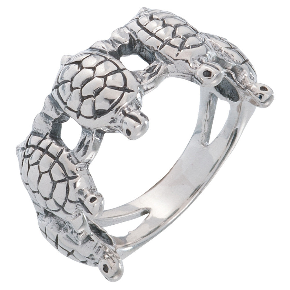 Silver Tortoise Ring : Amazon.in: Fashion