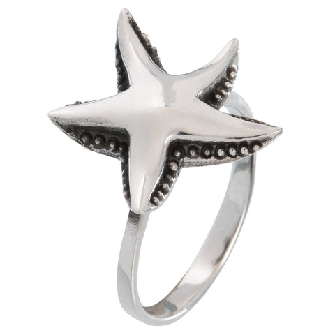 Sea Star Sterling Silver Wrap Ring