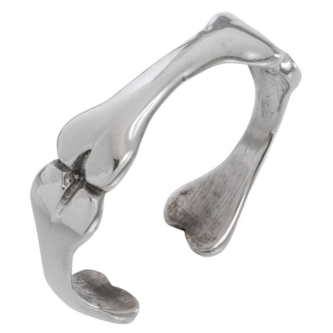 Dog Bone Sterling Silver Toe Ring