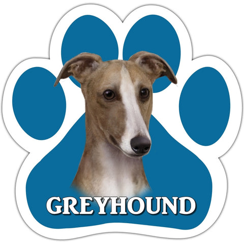 Greyhound Paw Shaped Car Magnet