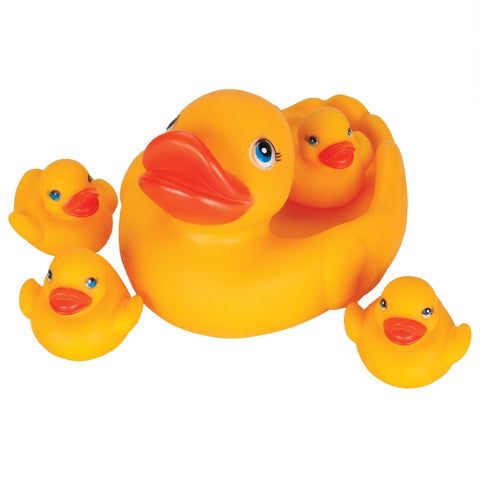 Rubber Ducks Bath Toys 4 Piece Set
