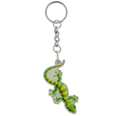 Lizard Mirrored Acrylic Keychain