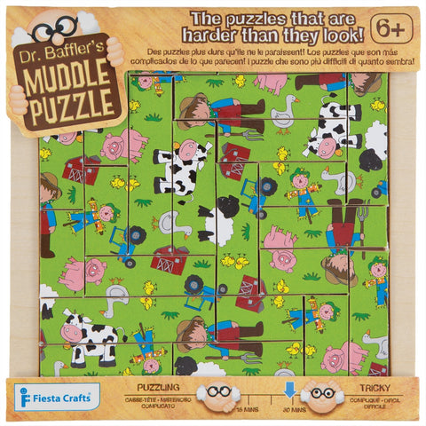22-Piece Farm Muddle Puzzle