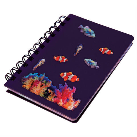 Clown Fish Swimming Medium Acrylic Journal