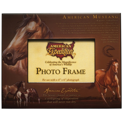 American Mustang Photo Frame