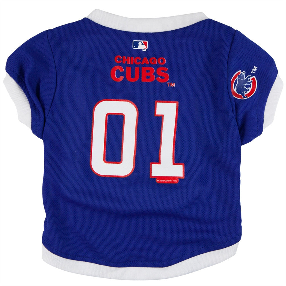 Chicago Cubs - Team Colors Dog Jersey Blue Chicago Cubs - Team Colors Dog Jersey Blue
