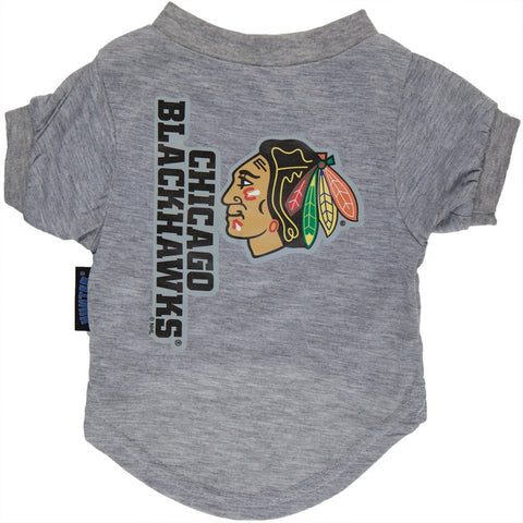 Chicago Blackhawks - Logo Dog T-Shirt