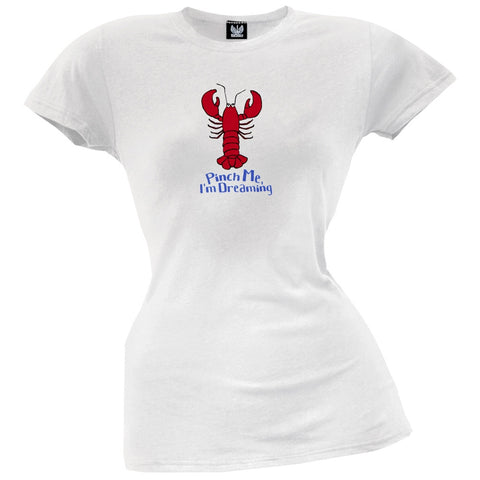 Lobster Pinch Me I'm Dreaming Women's Pajama T-Shirt