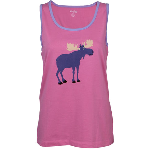 Raspberry Moose Women's Pajama Tank Top