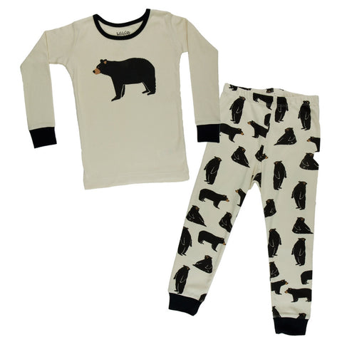 Black Bear Northern Woods Juvy Pajama Set