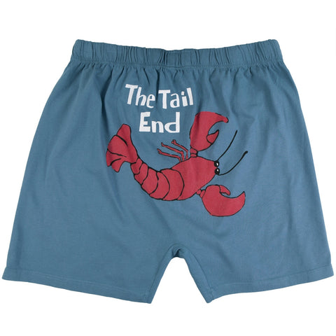 Lobster The Tail End Men's Boxer Shorts