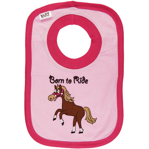 Horse Born To Ride Bib