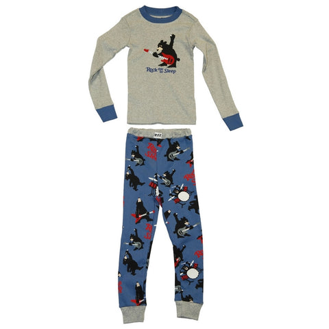 Bear Rock Me to Sleep Toddler Long Sleeve Pajama Set