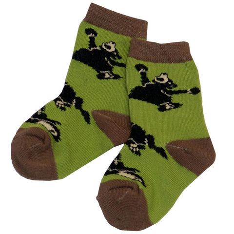 Bear Bearly Awake Kid's Socks