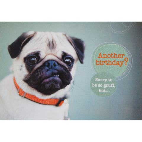 Sorry To So Gruff Birthday Greeting Card