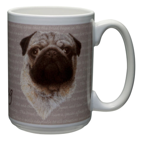 Pug Breeds Coffee Mug